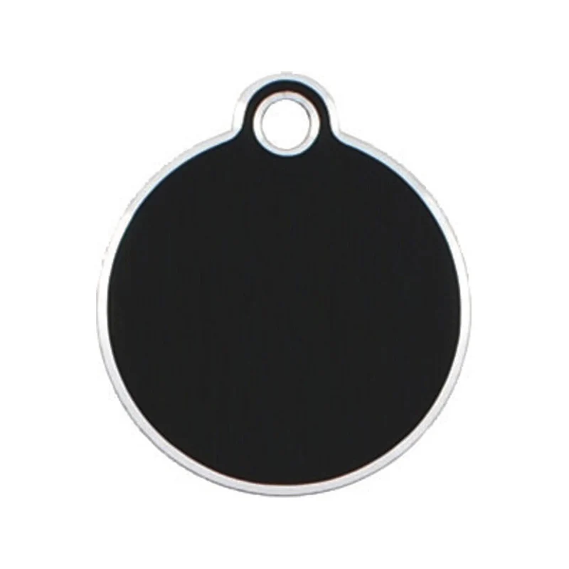 Plaque d'identification Imarc Circle Noir