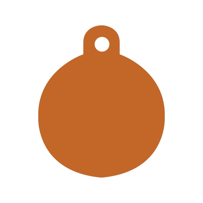 Plaque d'identification Imarc Circle Orange