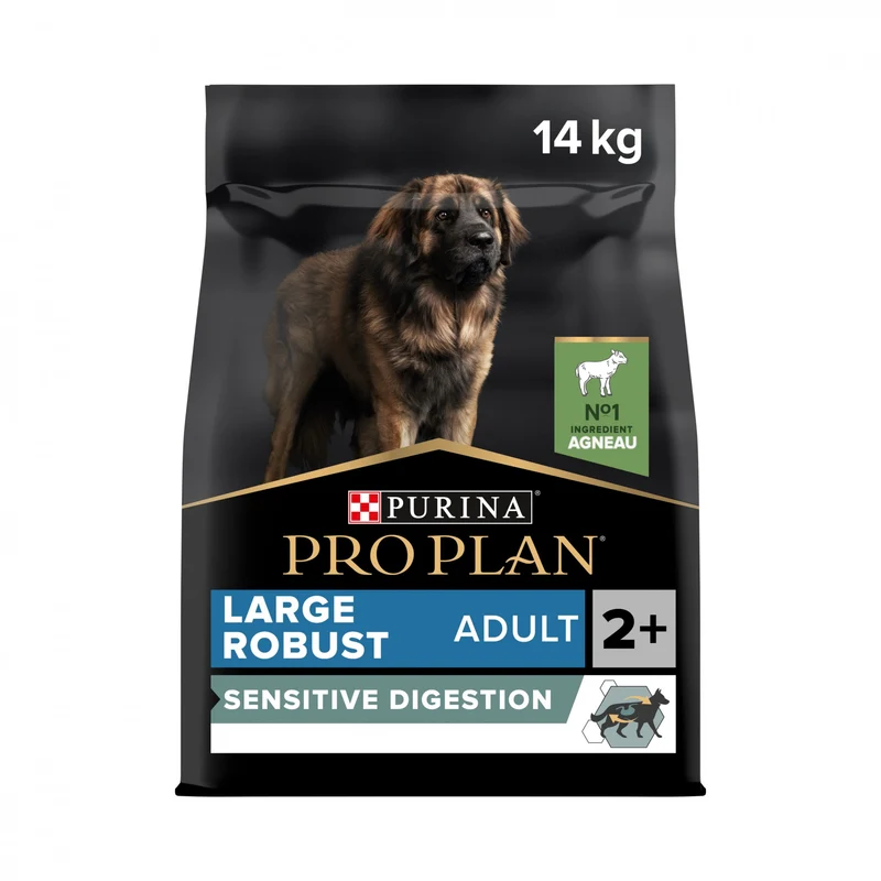 Pro Plan Sensitive Digestion Large Robust Adult à l'agneau - croquettes chien