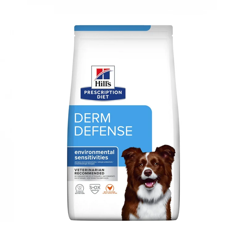 Hill's Prescription Diet Derm Defense au poulet - croquettes chien