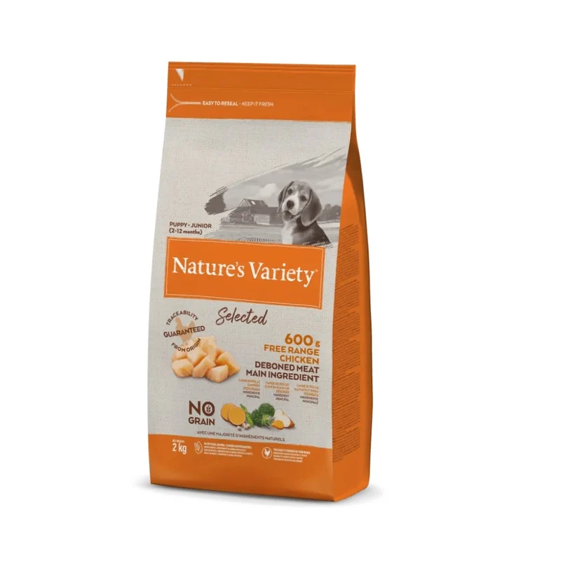 Nature's Variety Selected No Grain Junior - croquettes chiot