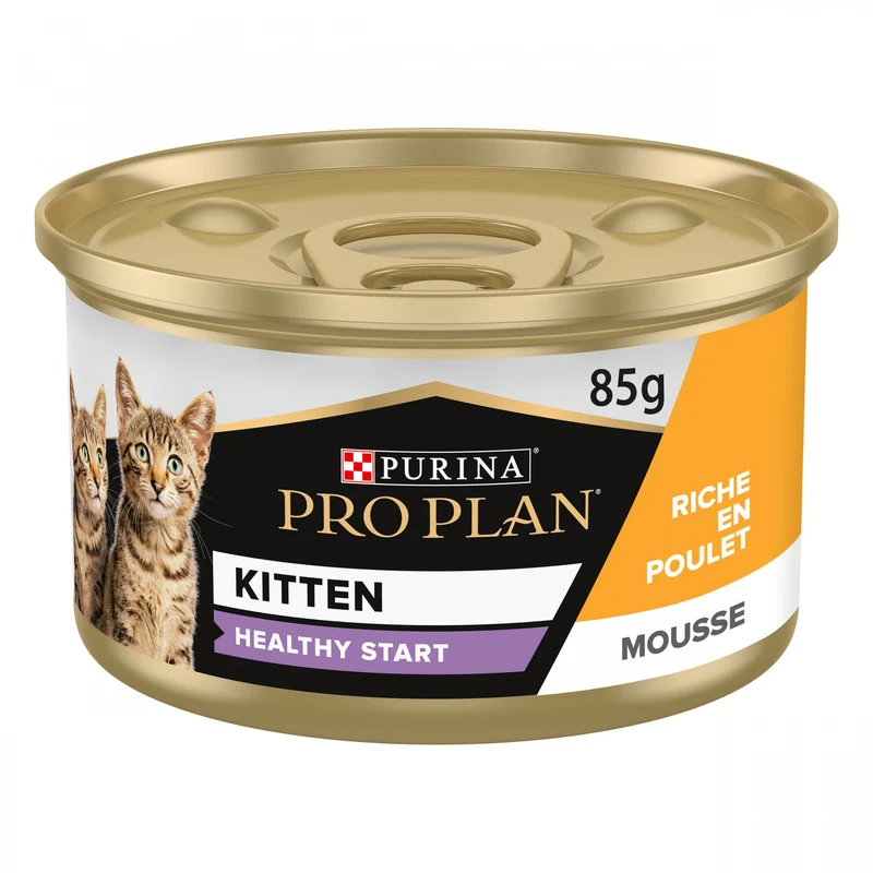 Pro Plan Healthy Start Kitten en mousse au poulet - pâtée chaton