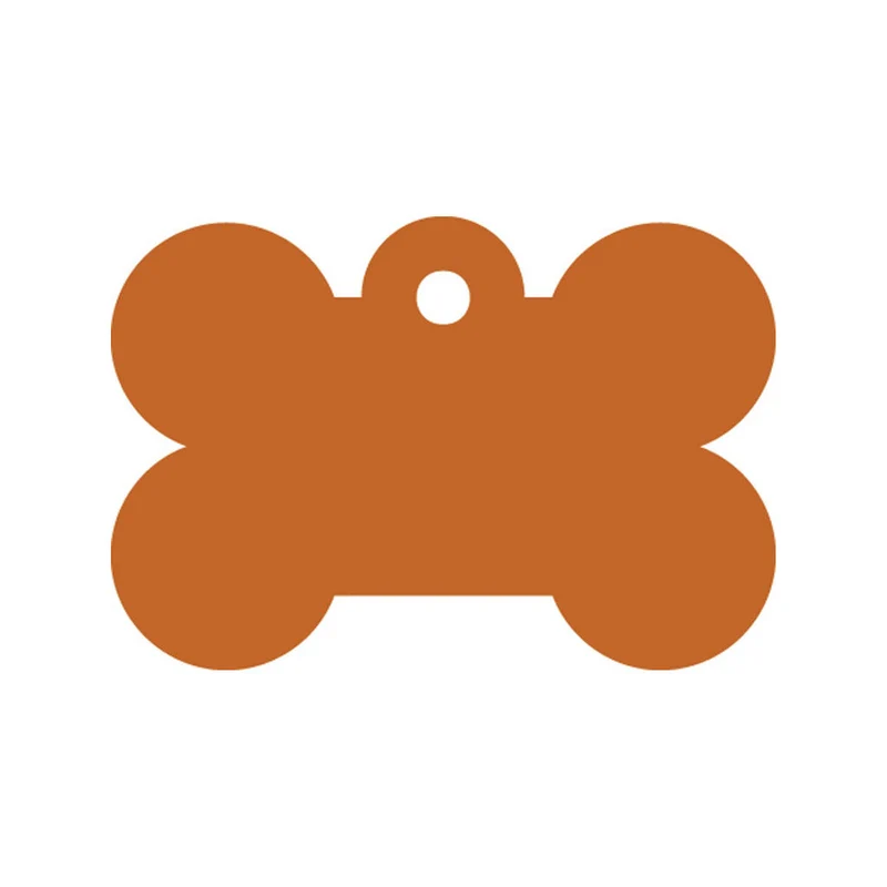 Plaque d'identification Imarc Bone Orange