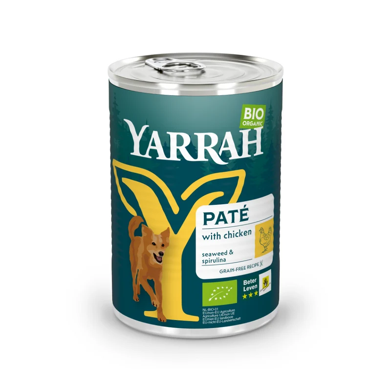 Yarrah bio - pâtée chien