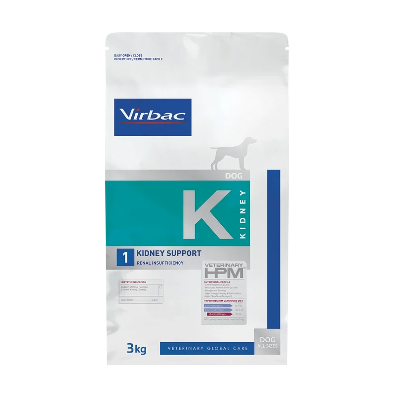 Virbac Veterinary HPM Diététique Kidney Support - croquettes chien