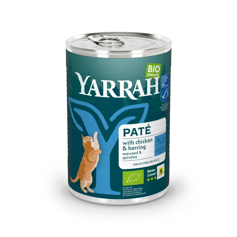 Yarrah bio - pâtée chat