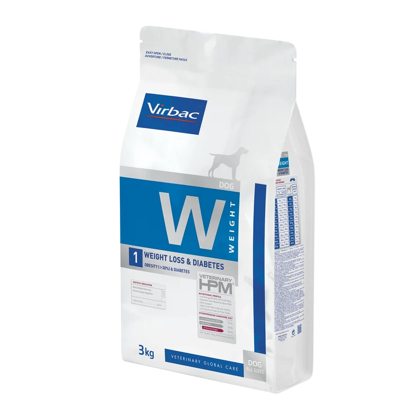 Virbac Veterinary HPM Diététique Weight Loss & Diabetes - croquettes chien