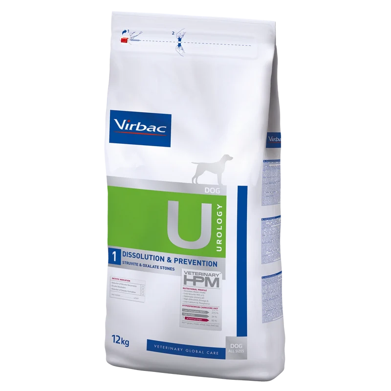 Virbac Veterinary HPM Diététique Urology Dissolution & Prevention - croquettes chien