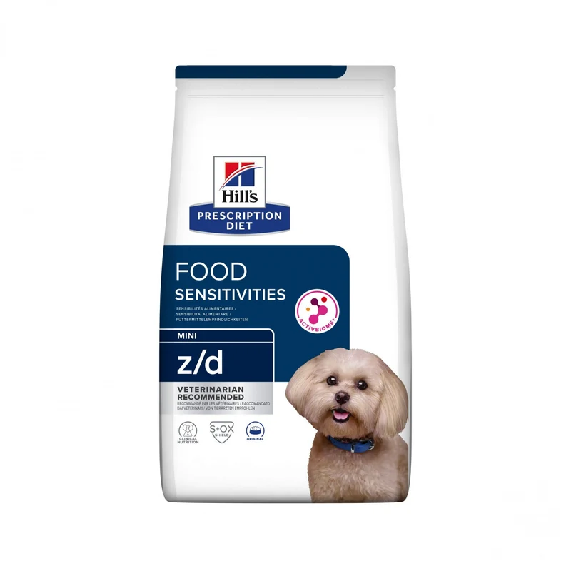 Hill's Prescription Diet z/d Food Sensitivities Mini - croquettes chien