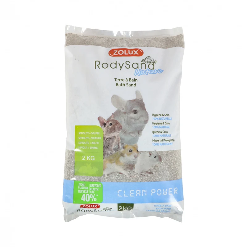 Terre à bain Randy Sand Nature rongeur