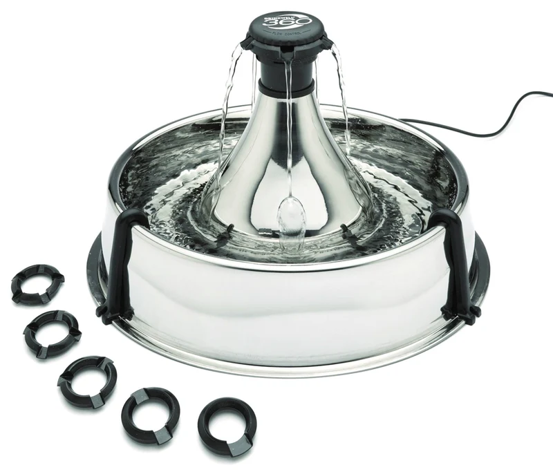 Fontaine Drinkwell Inox 360° 3.8L, chat, chien