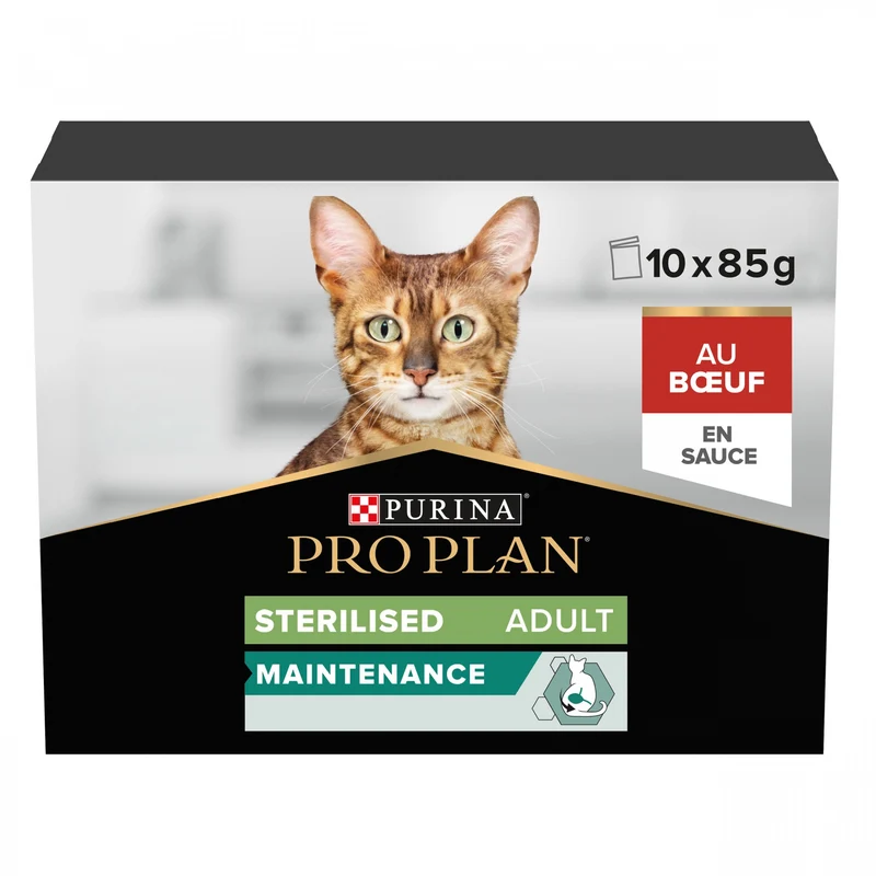Pro Plan Nutrisavour Sterilised en sauce - pâtée chat
