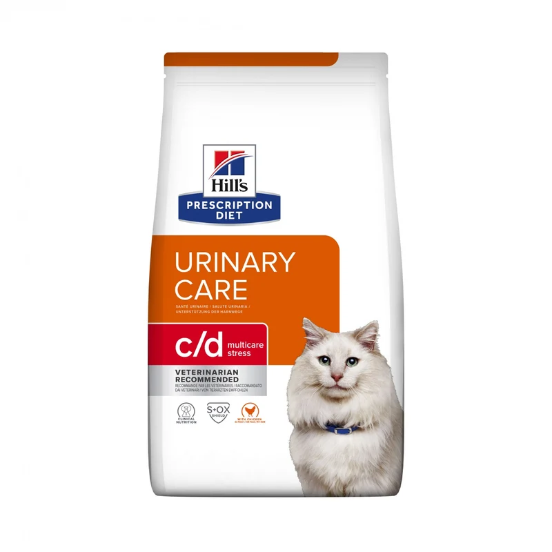 Hill's Prescription Diet c/d Urinary Care Multicare Stress au poulet - croquettes pour chat
