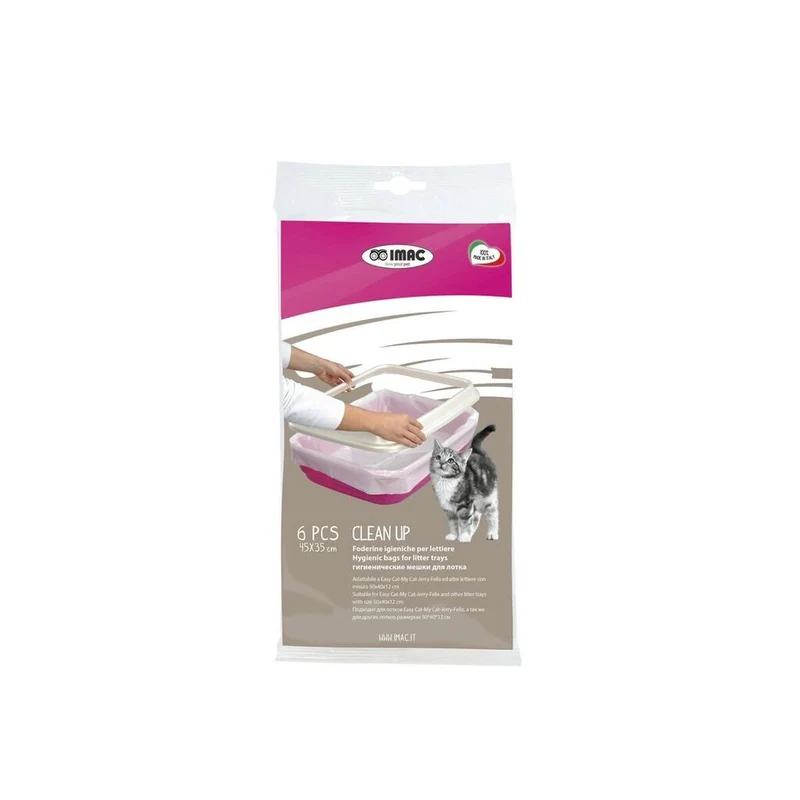 Sacs d'hygiène IMAC Clean up 45 x 35 cm Blanc Plastique