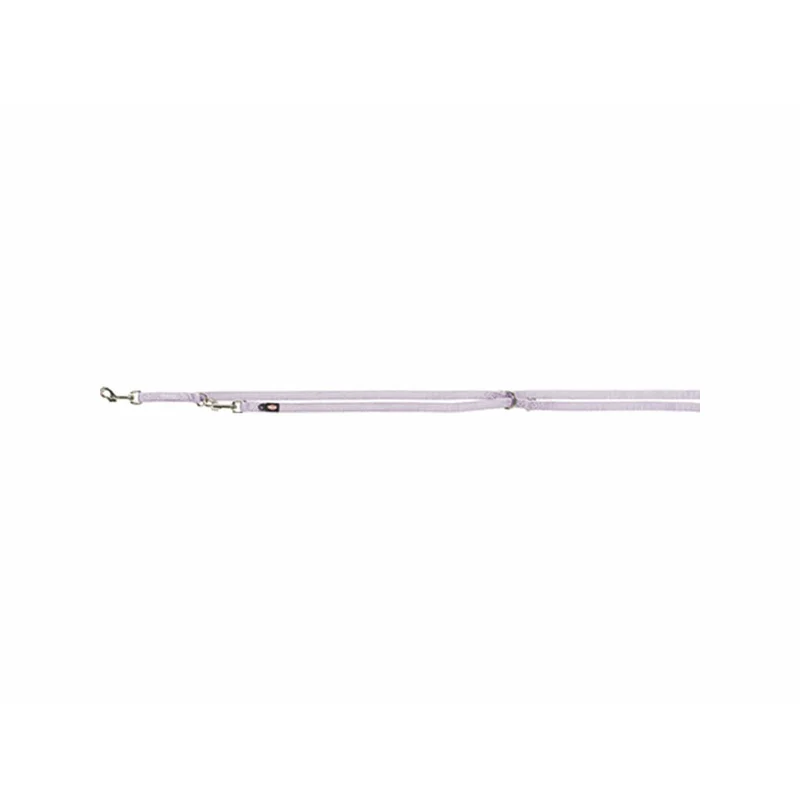 Laisse réglable pour chien Trixie Premium Lila XS/S