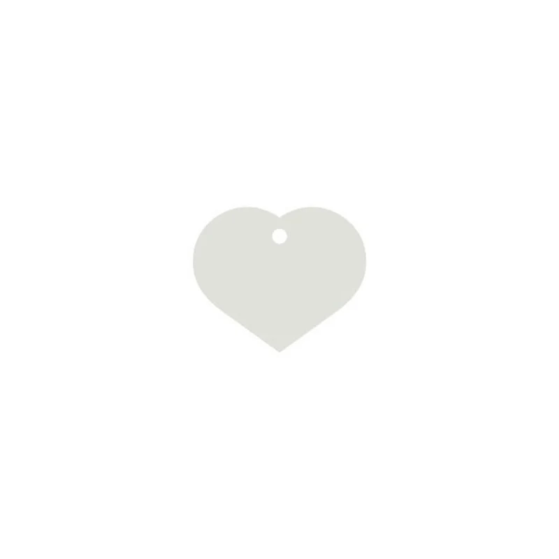 Plaque d'identification Imarc Heart Blanc