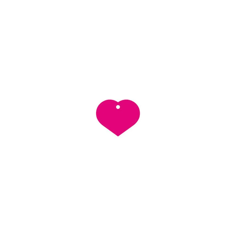 Plaque d'identification Imarc Heart Rose