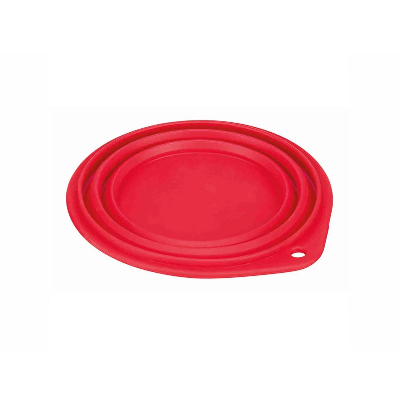 Gamelle Pliable pour Animaux Domestiques Trixie Travel Silicone 500 ml