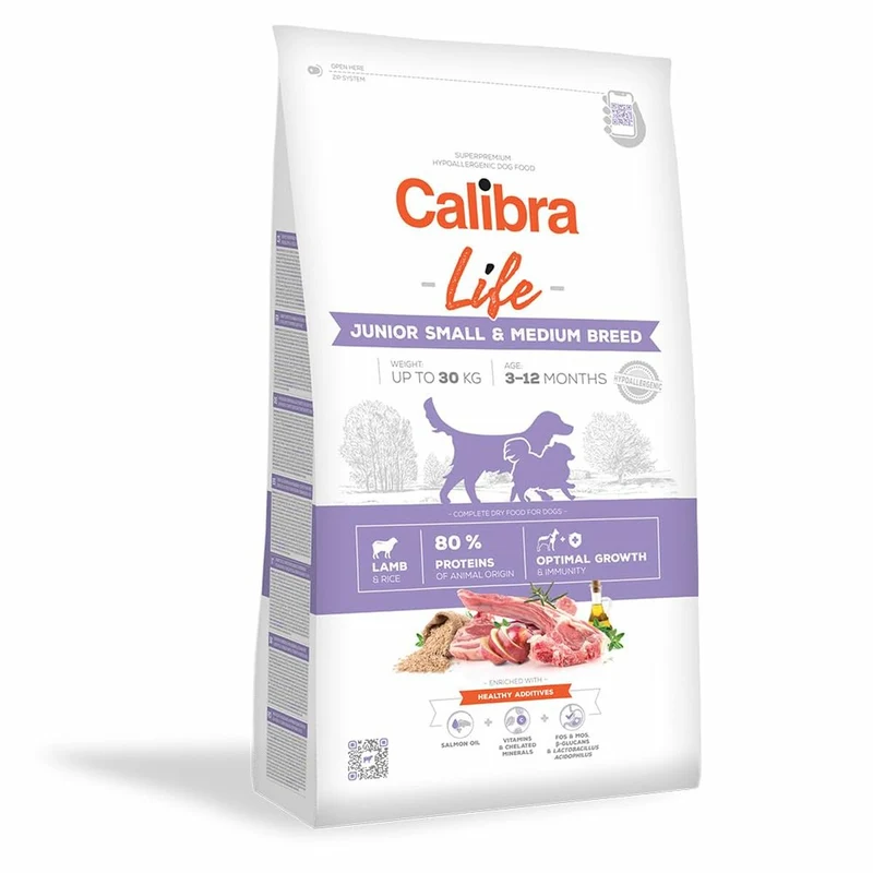 Nourriture Calibra Petit/Junior Agneau 12,7 KG 12 kg