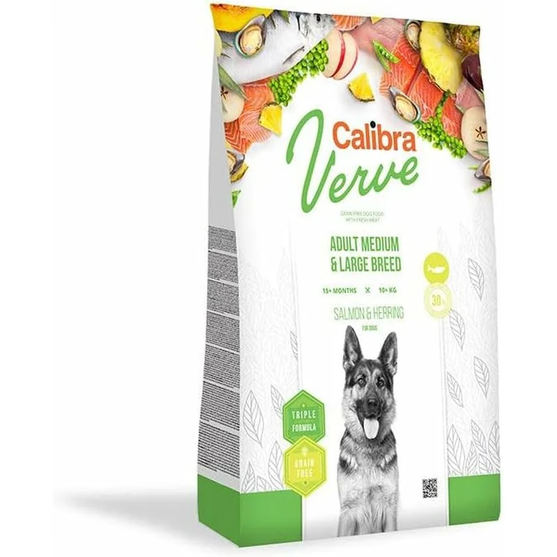 Nourriture Calibra Saumon 12 kg Adulte 12,7 KG
