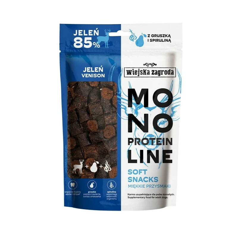 Snack pour chiens WIEJSKA ZAGRODA Cerf 115 g