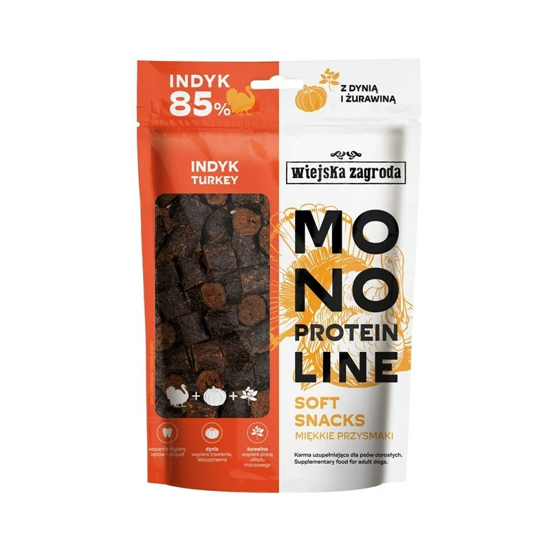 Snack pour chiens WIEJSKA ZAGRODA Dinde 115 g