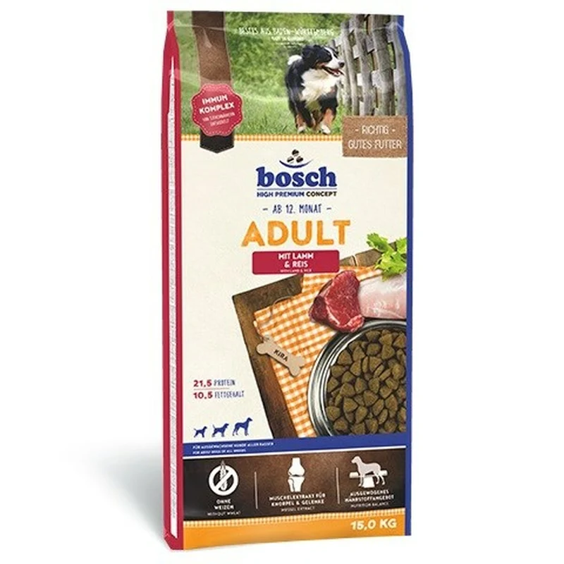 Nourriture BOSCH 5208003 Agneau Riz 3 Kg