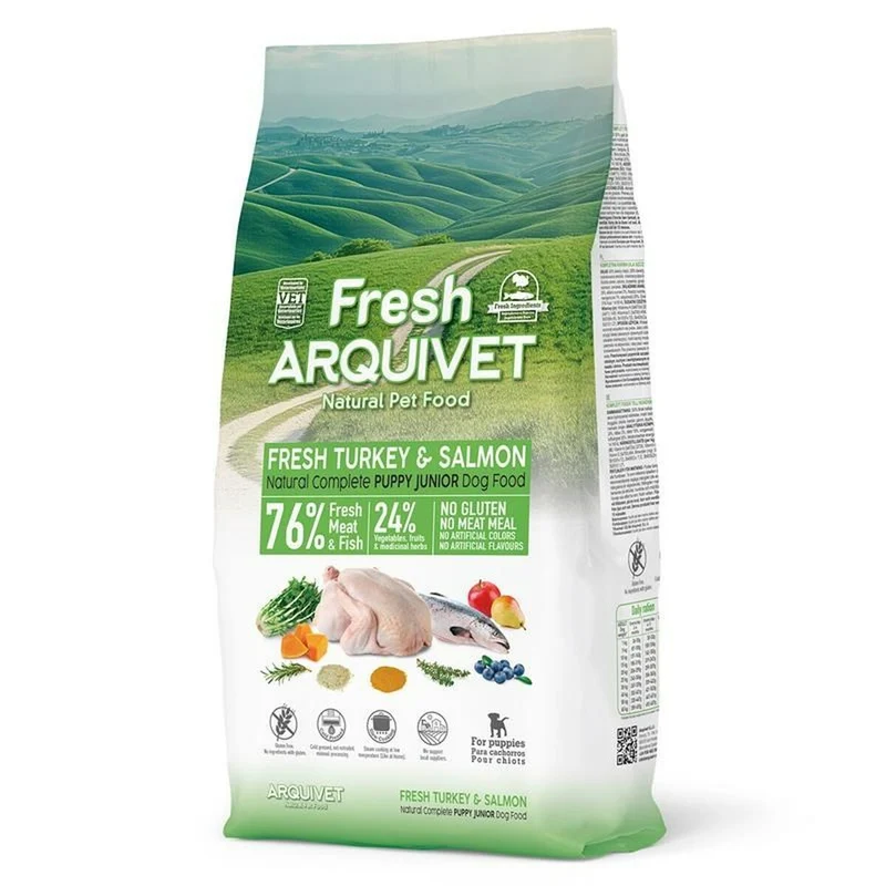 Nourriture Arquivet Fresh Puppy Dinde 10 kg