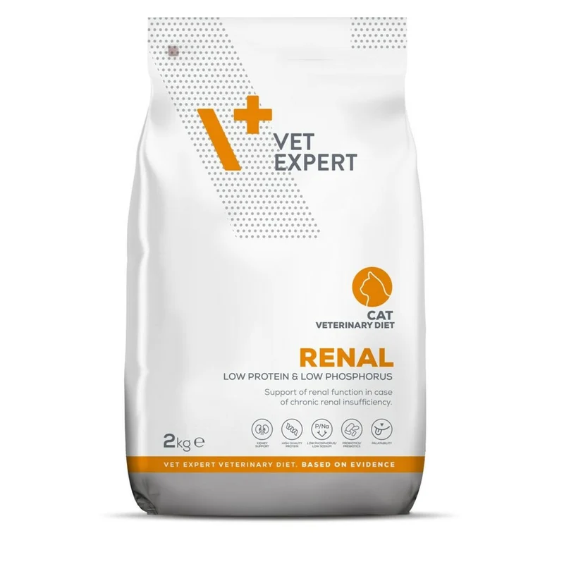 Aliments pour chat VETEXPERT Renal 2 Kg Adulte