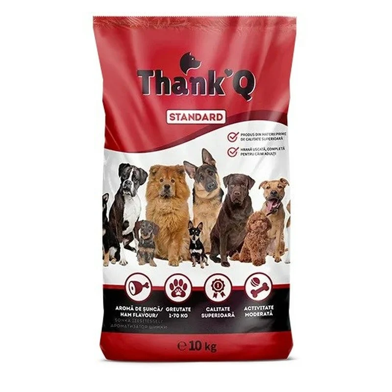 Nourriture Hurtownia Karm THANK'Q Standard Ham Poulet Cochon 10 kg 20 kg Adulte