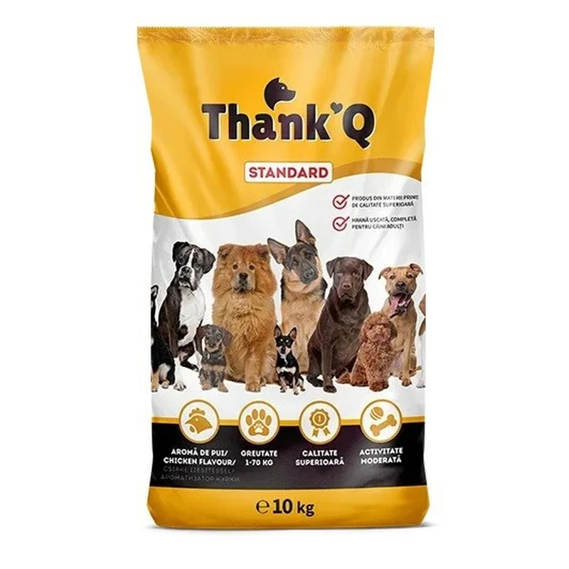 Nourriture Hurtownia Karm THANK'Q Standard Chicken Poulet 10 kg Adulte