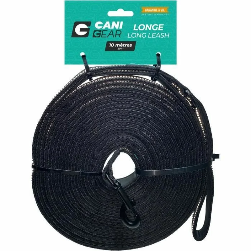 Laisse pour Chien Noir 10 m