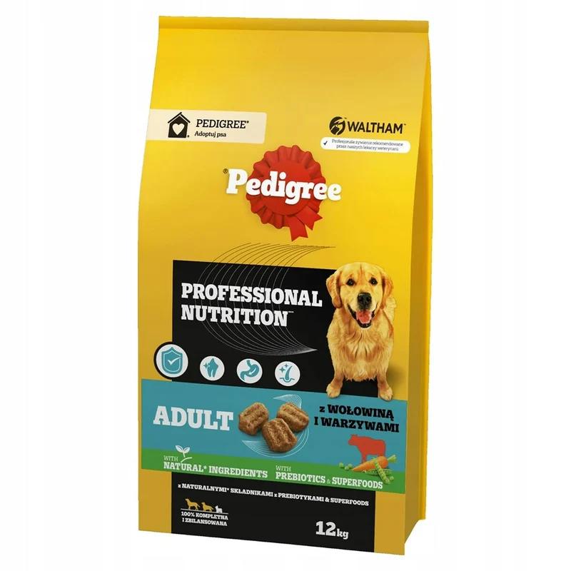 Nourriture Pedigree Professional Nutrition Adult Veau 12 kg