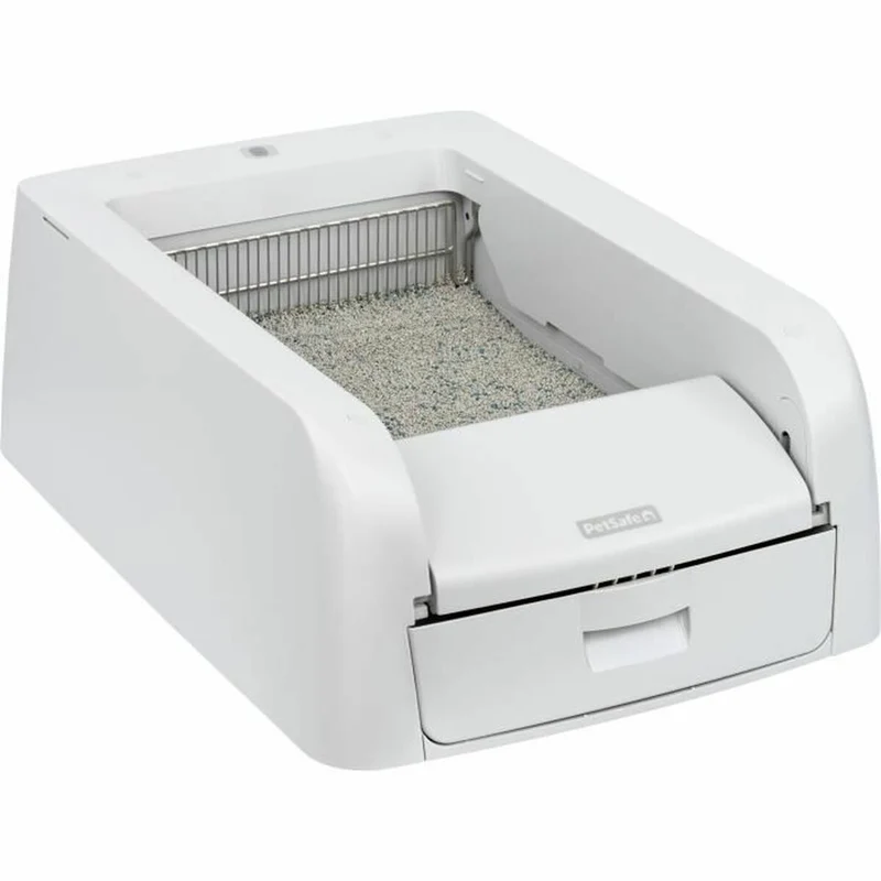 Bac à litière pour chats PetSafe Blanc Plastique