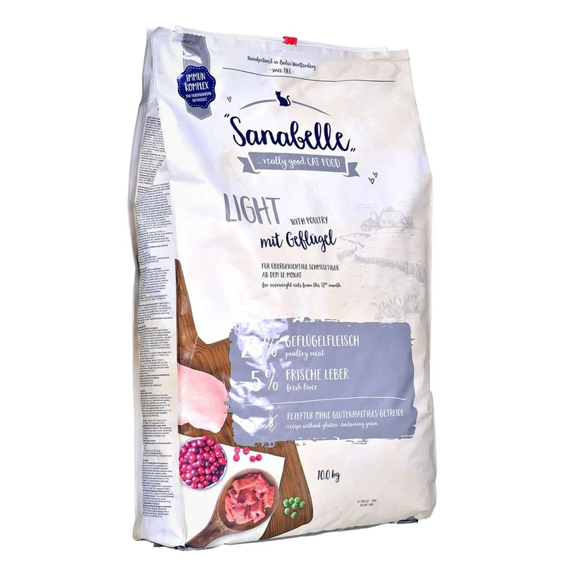 Nourriture BOSCH Sanabelle Light Poultry Oiseaux 10 kg