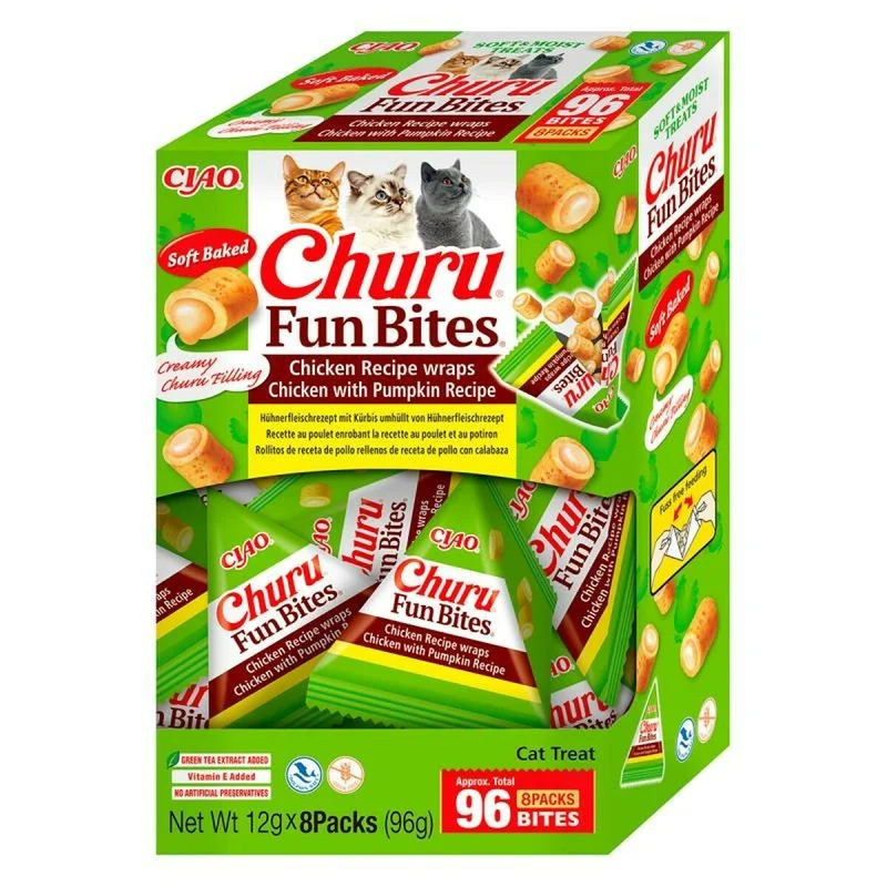 Collation pour Chat Inaba Poulet 8 x 12 g