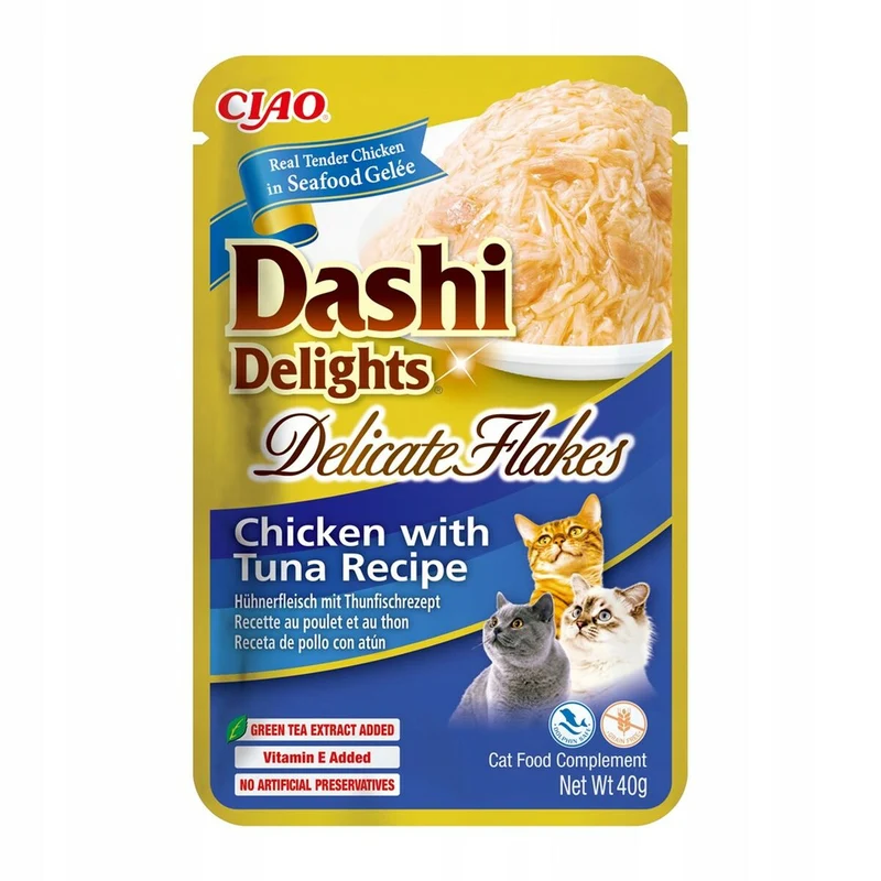 Collation pour Chat Inaba Dashi Delights Poulet 40 g
