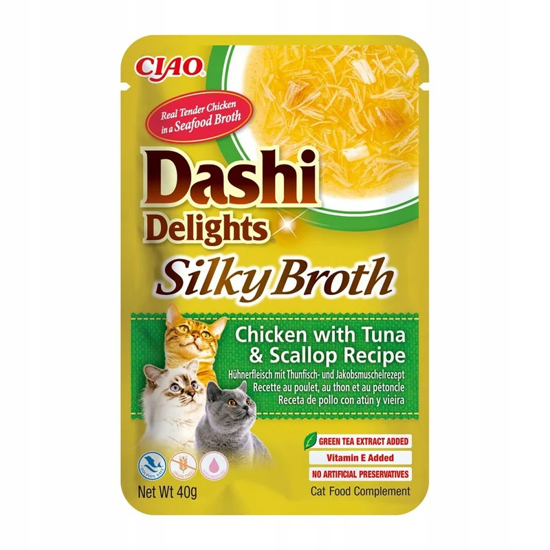 Collation pour Chat Inaba Dashi Delights Poulet 40 g