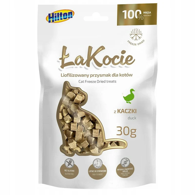 Nourriture Hilton Freeze dried duck Poulet 30 g