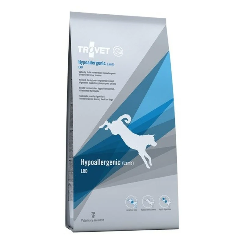 Nourriture Trovet Hypoallergenic LRD Lamb Agneau 10 kg