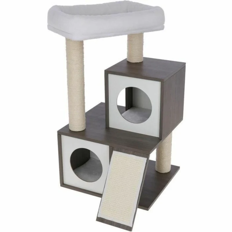 Grattoir pour Chats Kerbl Gris Blanc/Noir Sisal