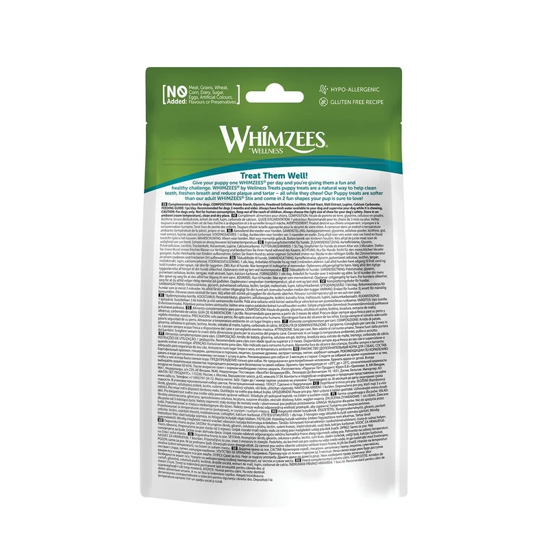 Snack pour chiens Whimzees Puppy XS/S