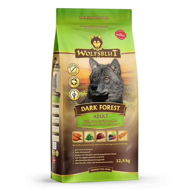 Nourriture Wolfsblut Adulte Patate douce 12,5 Kg
