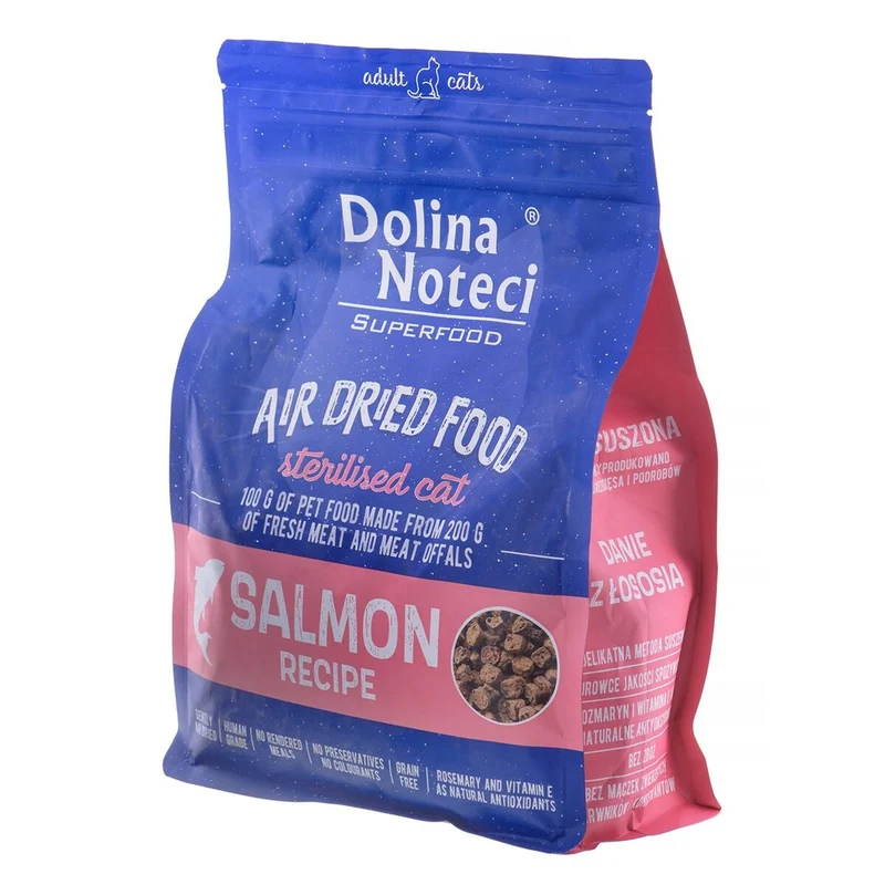 Aliments pour chat Dolina Noteci 8533 Saumon Poisson 1 kg