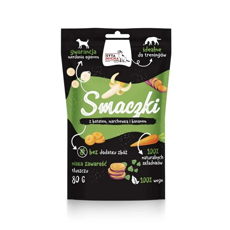 Snack pour chiens SYTA MICHA Légumes 80 g
