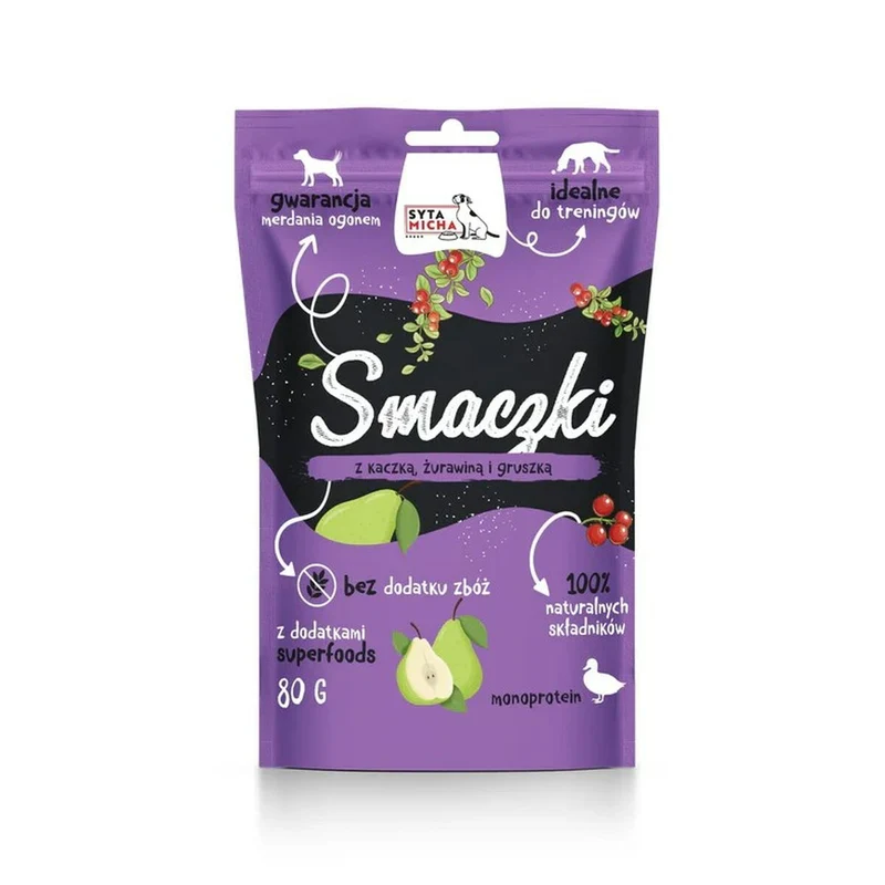 Snack pour chiens SYTA MICHA Canard 80 g