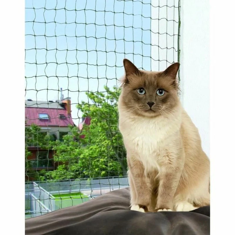 Filet de Sécurité pour Animaux de Compagnie Trixie Noir Nylon