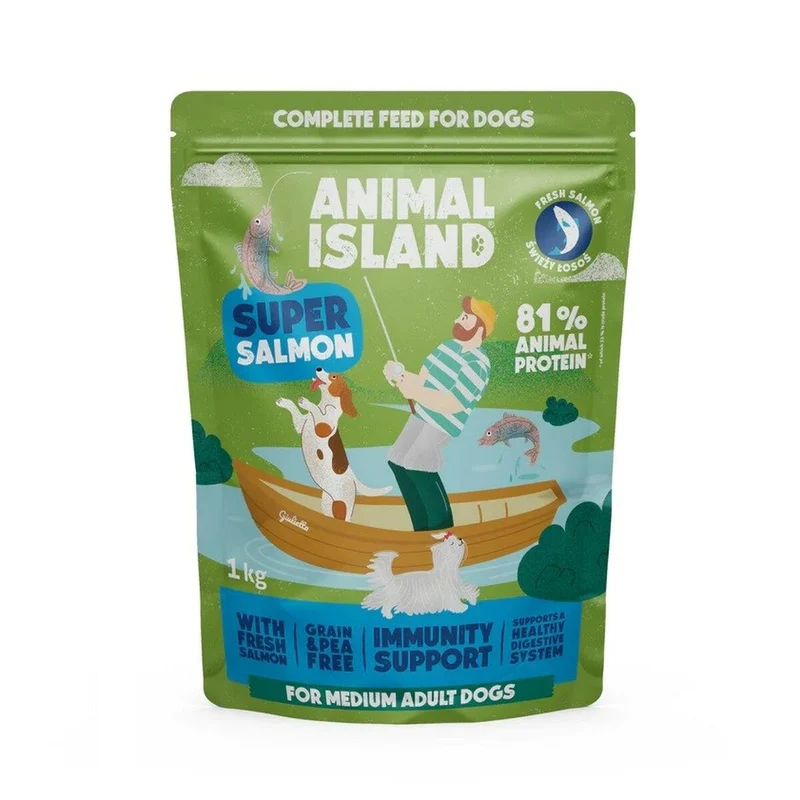 Nourriture ANIMAL ISLAND Salmon Saumon 1 kg