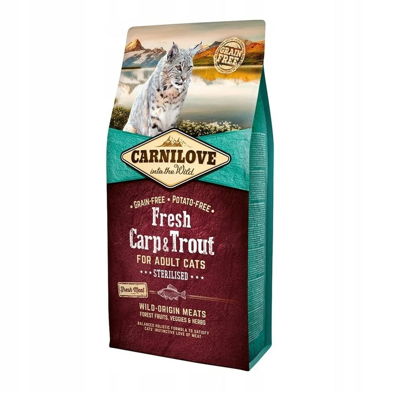 Aliments pour chat Carnilove Poisson 6 Kg