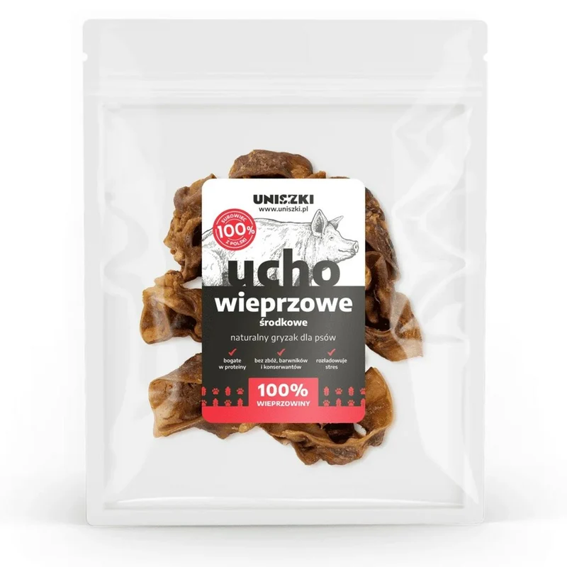 Snack pour chiens Uniszki Cochon 200 g Oreja